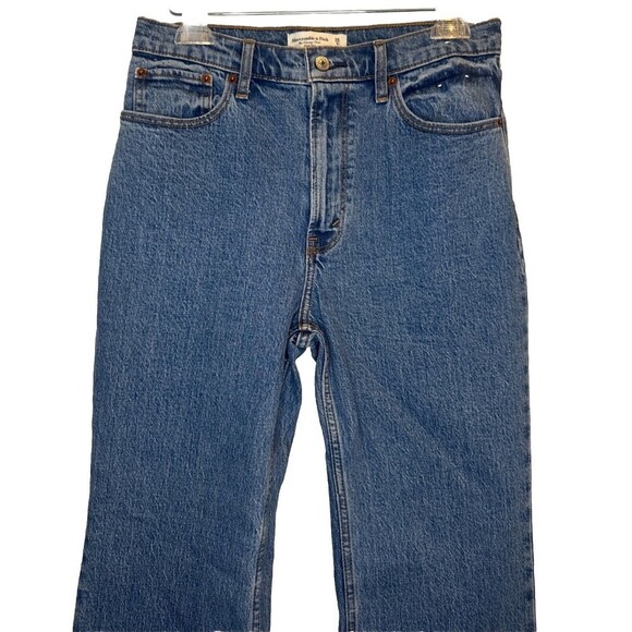 ABERCROMBIE & FITCH Women's The Vintage Flare High Rise Denim Jeans Size 28/6S - Picture 2 of 12